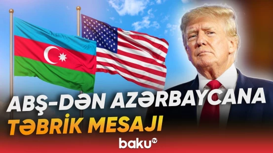 Tramp Azərbaycanın müstəqilliyinin 108-ci ildönümü ilə bağlı İlham Əliyevi təbrik etdi - Baku TV