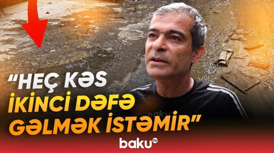 Biləcəri sakinləri yolsuzluqdan şikayət edir | Küçələr bərbad vəziyyətdə - Baku TV
