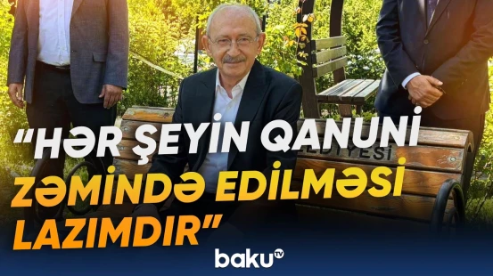 Kılıçdaroğlu CHP-də qurultay keçiriləcəyini bildirib - Baku TV