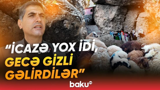 İnsanların axın etdiyi müqəddəs məkanın sirri | "Bu su üstlərinə düşsə..." - Baku TV