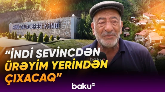 Həyatın yenidən canlandığı Böyük Qaladərəsi kəndində sakinlər üçün hansı şərait qurulub? - Baku TV