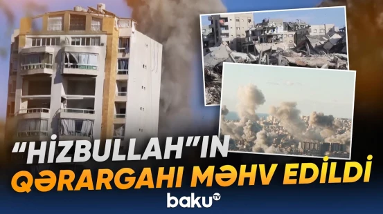 Yaxın Şərqdə gərginlik artır | "Hizbullah"a məxsus qərargah dəqiq zərbə ilə vuruldu - Baku TV