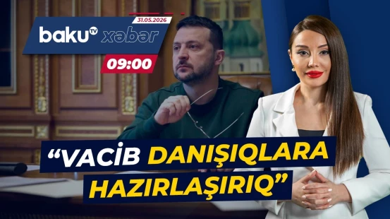 Zelenski ölkəsinin vacib danışıqlara hazırlaşdığını bildirib - Baku TV CANLI