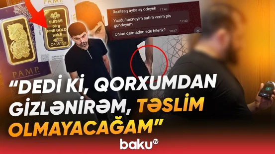 50 qramlıq qızıl külçə necə yoxa çıxdı? | Aldadılan sakin danışdı | "Yoxdur heç nəyim..." - Baku TV