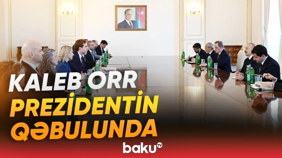 İlham Əliyev ABŞ Dövlət katibinin köməkçisinin başçılıq etdiyi nümayəndə heyətini qəbul etdi