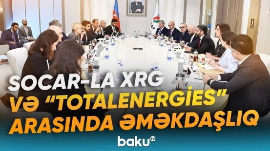 Rövşən Nəcəf Martina Opizzi və Məhəmməd Əl Əryani ilə görüşüb - Baku TV