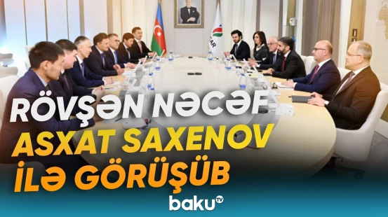 Tərəflər üçüncü ölkələrdə birgə investisiya imkanlarını müzakirə ediblər - Baku TV