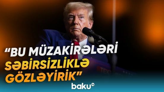 ABŞ Dövlət katibinin köməkçisi Donald Trampın məktubunu oxudu - Baku TV