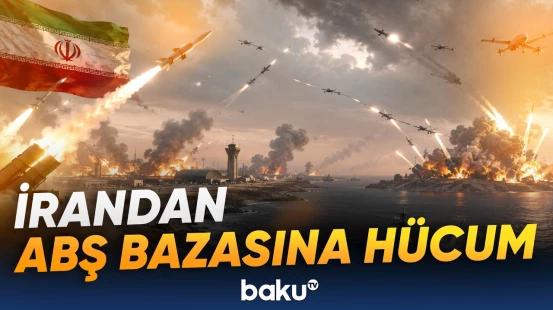 ABŞ-dən Qəşm adasına zərbə | Körfəzdə raket və dron hücumları davam edir - Baku TV