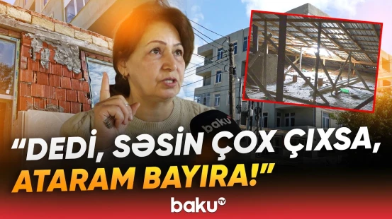 "Buna "yaşamalı yer" deyirsiniz?!" | Sakinlər təngə gəldi | "Belə bina heç yerdə yoxdur!" - Baku TV