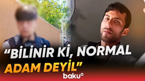 Maştağada ictimai nəqliyyatda sərnişinlərə qarşı qeyri-etik davranış edən şəxs peyda olub - Baku TV