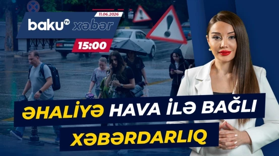 Hava kəskin dəyişir | Dolu düşəcək, çaylardan sel keçəcək - Baku TV CANLI