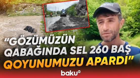 "Gediş-gəliş tamamilə dayanıb" | Daşkəsəndə təbii fəlakət ciddi fəsadlar törətdi - Baku TV