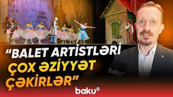 "Artistlərimiz çöldə qalmır, birtəhər..." | Heydər Əliyev Sarayında "Jizel" gecəsi - Baku TV