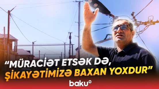 Sumqayıtda yararsız halda olan elektrik dirəkləri sakinlərin narazılığına səbəb olub - Baku TV