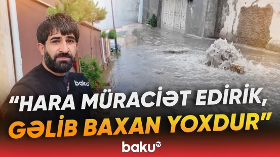 Naxçıvanda yağış çətinliklər yaratdı | Sakinlər problemin həllini gözləyir - Baku TV