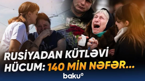 Rusiya ballistik raket və dronlarla şiddətli hücuma keçdi | Ukraynada yer yerindən oynadı - Baku TV