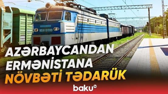 Azərbaycan üzərindən Ermənistana 500 tona yaxın buğda daşındı - Baku TV