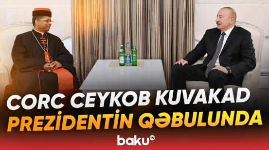 İlham Əliyev Müqəddəs Taxt-Tacın Dinlərarası Dialoq üzrə Dikasteriyasının prefektini qəbul etdi