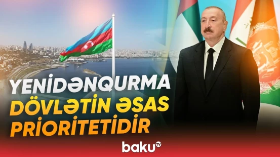 "Qarabağda və Şərqi Zəngəzurda təxminən 90 min insan yaşayır" | İlham Əliyev - Baku TV