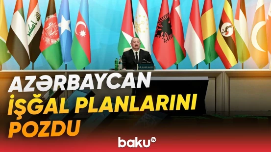 "Onlar torpaqlarımızın Ermənistanın işğalı altında qalmasını istəyirdilər" | İlham Əliyev - Baku TV