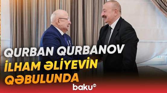 Prezident Dağıstanın tanınmış ictimai-siyasi xadimi Qurban Qurbanova "Dostluq" ordenini təqdim etdi