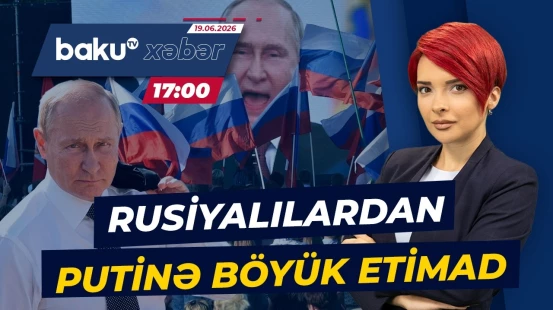 Putinin Rusiya üzrə reytinqi açıqlandı - Baku TV CANLI