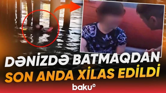 Bulvarda təhlükəli anlar | FHN vətəndaşı belə xilas etdi - Baku TV