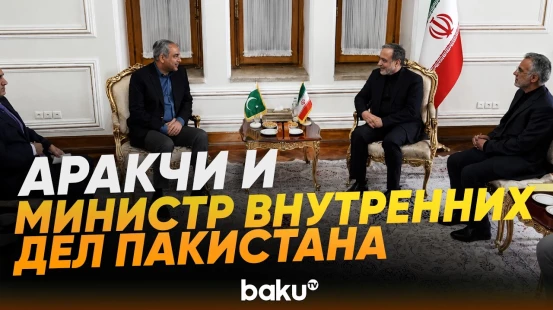 Аббас Аракчи встретился с министром внутренних дел Пакистана Накви - Baku TV | RU