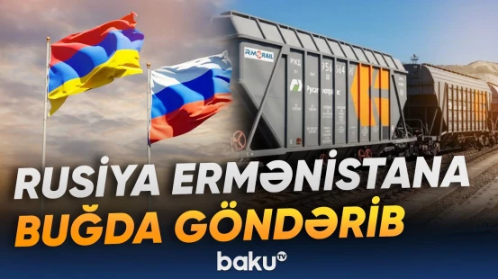 Azərbaycandan tranzit keçməklə Ermənistana 490 ton buğda göndərilib - Baku TV