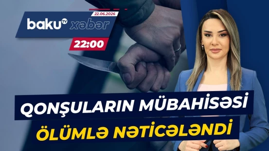 Nəsimi rayonunda bıçaqlanma hadisəsi | Sözləri çəp gələn iki qonşu... - Baku TV CANLI