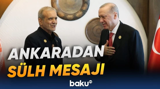 Ərdoğanla Pezeşkian ABŞ-İran razılaşmasını müzakirə edib - Baku TV