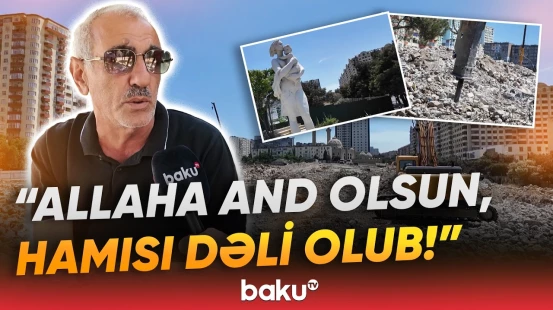 "Bütün sakinlər bezib, elə bil evin içindədir!" | Yeni Günəşlidəki parkda nə baş verir? - Baku TV