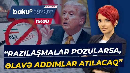 Trampdan Avropaya sərt tənqid | Nüvə razılaşması ətrafında gərginlik artır - Baku TV CANLI