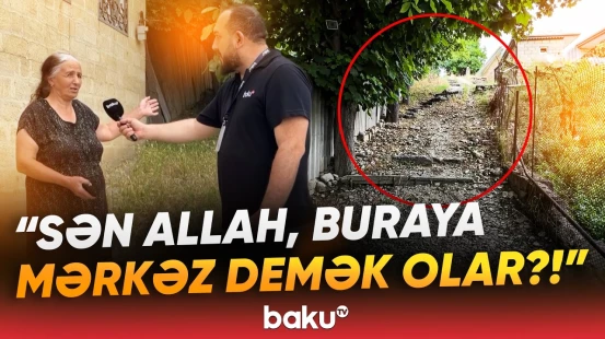 "Maşın düşür, çıxa bilmir, sel də elə gəlir..." | Mərkəzi küçələr niyə keçilməz haldadır? - Baku TV