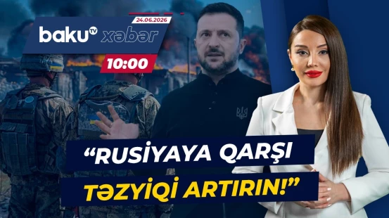 Ukrayna Prezidentindən Rusiya barədə təcili çağırış - Baku TV CANLI
