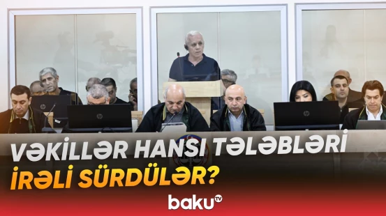 Ermənistan vətəndaşlarının məhkəməsində nələr baş verdi? | Diqqətçəkən anlar - Baku TV