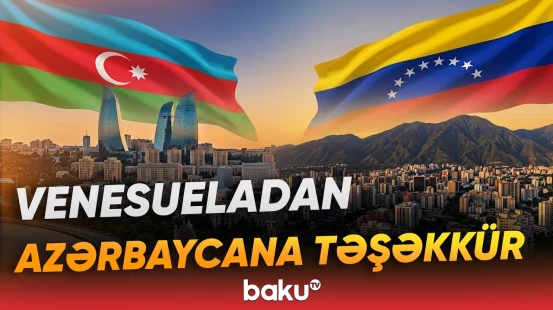 Bakının həmrəylik mesajına Karakasdan minnətdarlıq - Baku TV