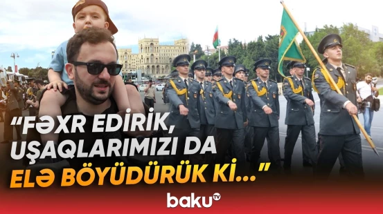 "Hər şeyi onlara borcluyuq" | Sakinlər Azərbaycan Ordusunun əzmindən danışdı - Baku TV