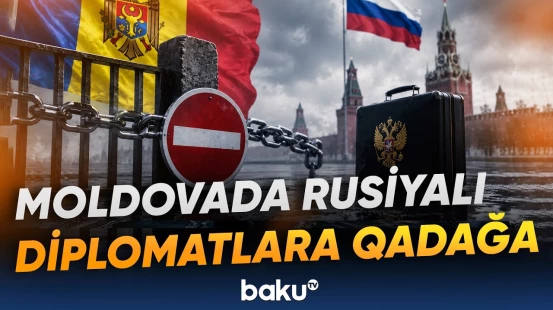 Rusiyalı diplomatlar Moldovaya niyə buraxılmadı? | Hava limanında insident - Baku TV