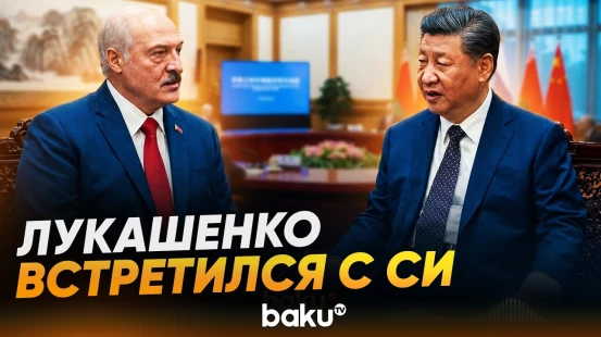Начало рабочей встречи Лукашенко и Си - Baku TV | RU