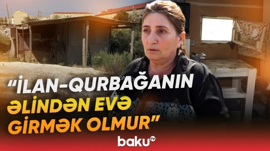"Hamısı dolur içəriyə, selin içində qalırıq” | Çətin vəziyyətdəki ailə nə istəyir? - Baku TV