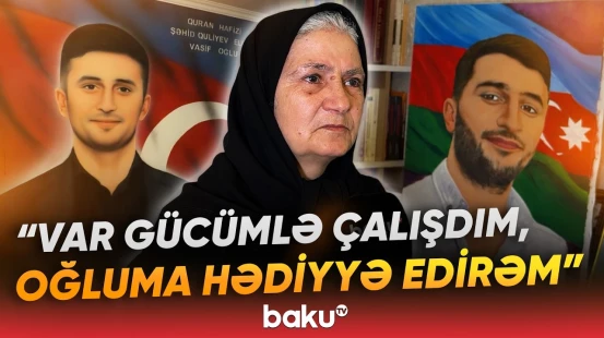 Əzmi ilə uğur qazanan şəhid anası | Tarix müəllimi ola bilməsə də, tarix yazdı... - Baku TV