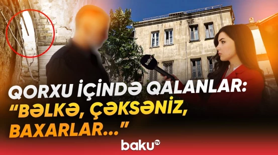 "Uşaqların keçdiyi yerdir, o qədər töküldü ki..." | Əhali bu təhlükəni yaşamaqdan bezib - Baku TV