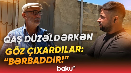 "Camaat qayıqla keçir, buraya baxsınlar da!" | İki ildir bəla içində qalan sakinlər - Baku TV