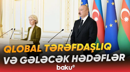 İlham Əliyev və Fon der Lyayendən mühüm regional mesajlar - Baku TV