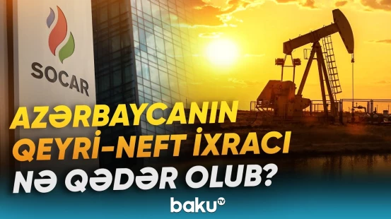 SOCAR-ın idarəsi 5 ayda qeyri-neft ixracından 85 milyon dollara yaxın gəlir əldə edib - Baku TV
