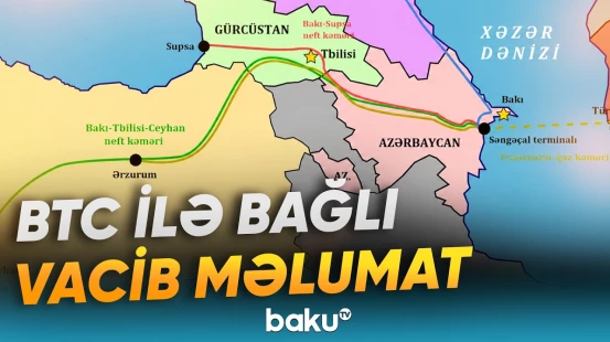 BTC-nin operatorluğu bp-dən SOCAR-a keçib - Baku TV