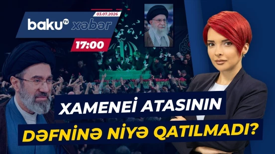İran xalqı sabiq dini lider Əli Xamenei ilə vidalaşdı - Baku TV CANLI