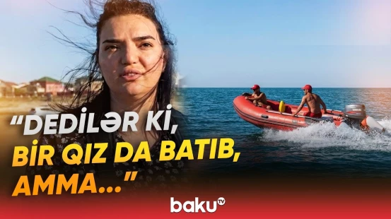 Sumqayıtda iki nəfər suda batıb | Onlardan biri həyatını itirib - Baku TV